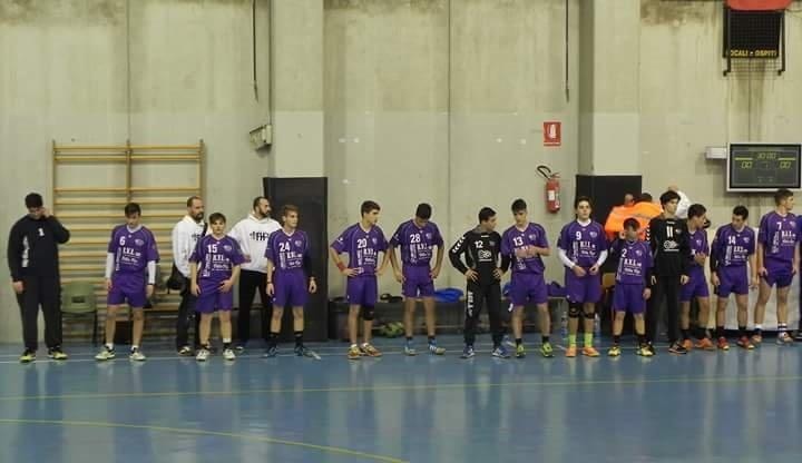 Under 18M a inzio gara FH-Carrara 17.12.16