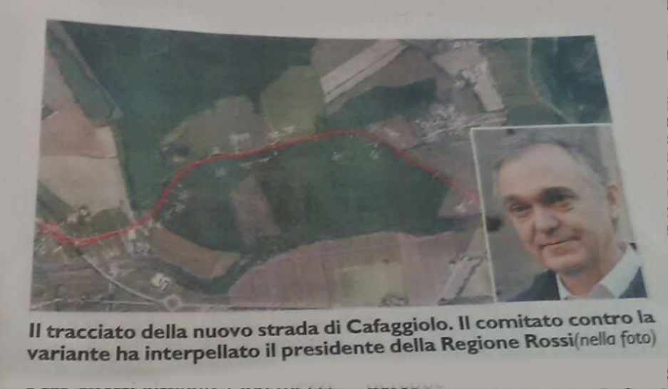 Cafaggiolo. Presentata una variante con ponti e viadotti