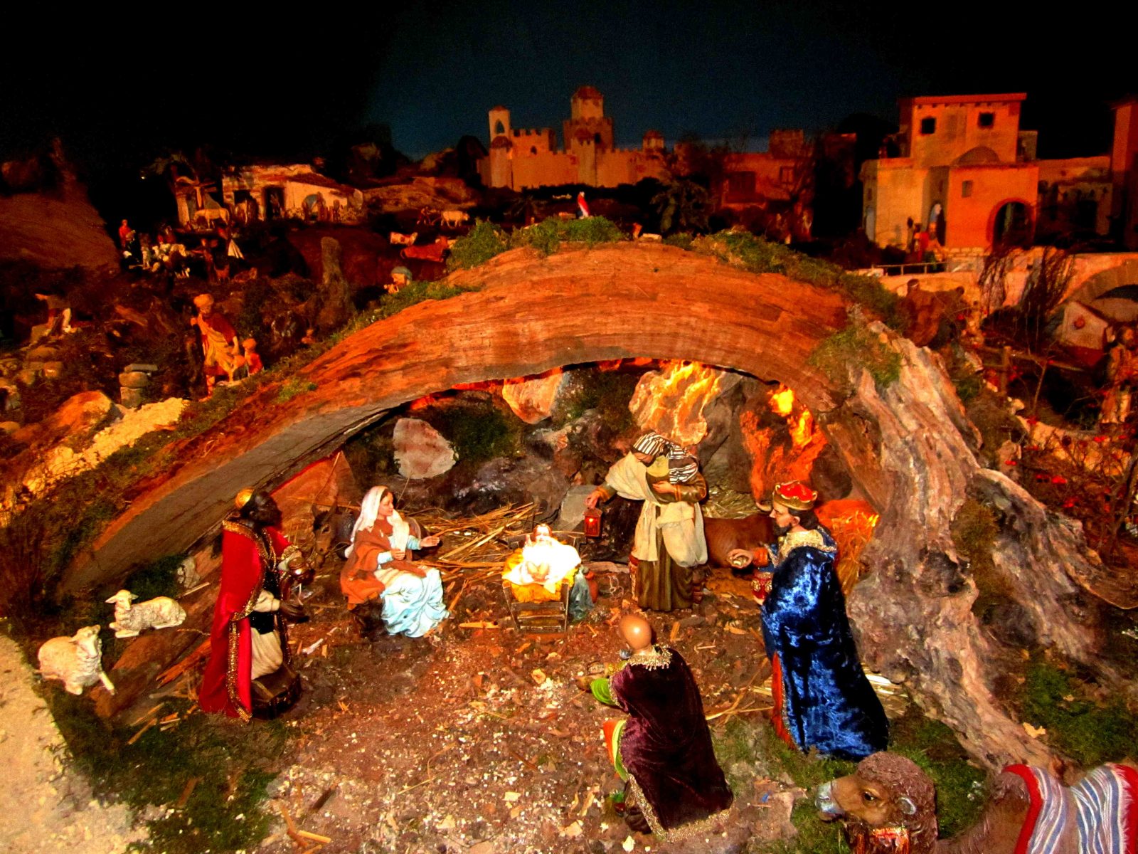 Il presepe meccanico al ss. Crocifisso, un capolavoro