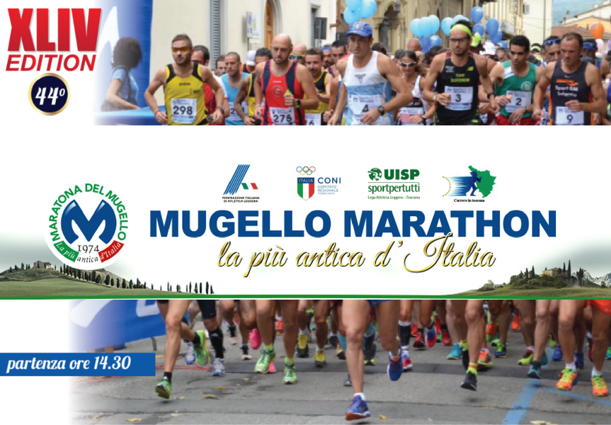 Aperte le iscrizione per la 44°esima edizione Maratona Del Mugello