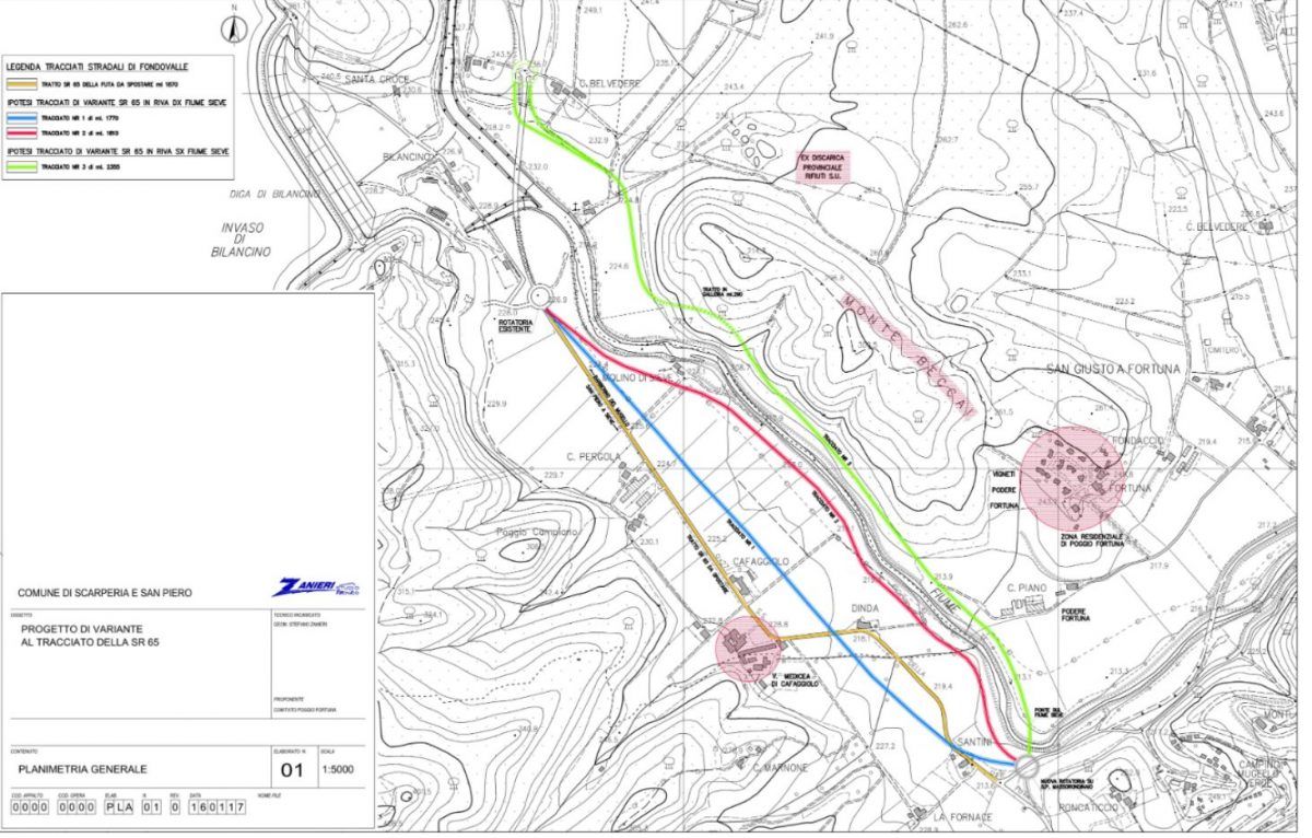 Cafaggiolo. Ecco i progetti, i tracciati e le foto del comitato per la viabilità alternativa