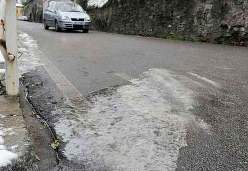 Ghiaccio. Attenzione massima su tutte le strade del Mugello, già da queste ore