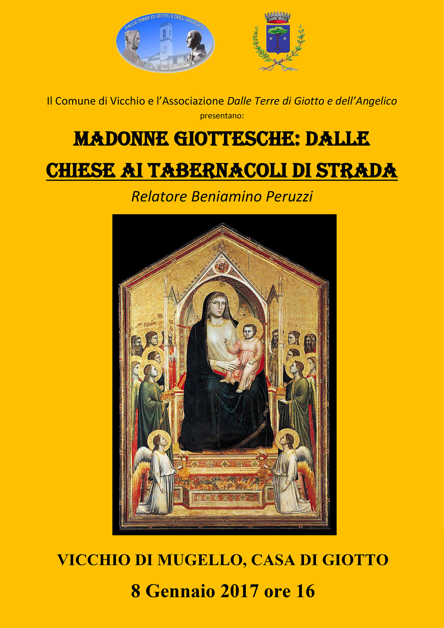 Madonne giottesche. Conferenza alla casa di Giotto