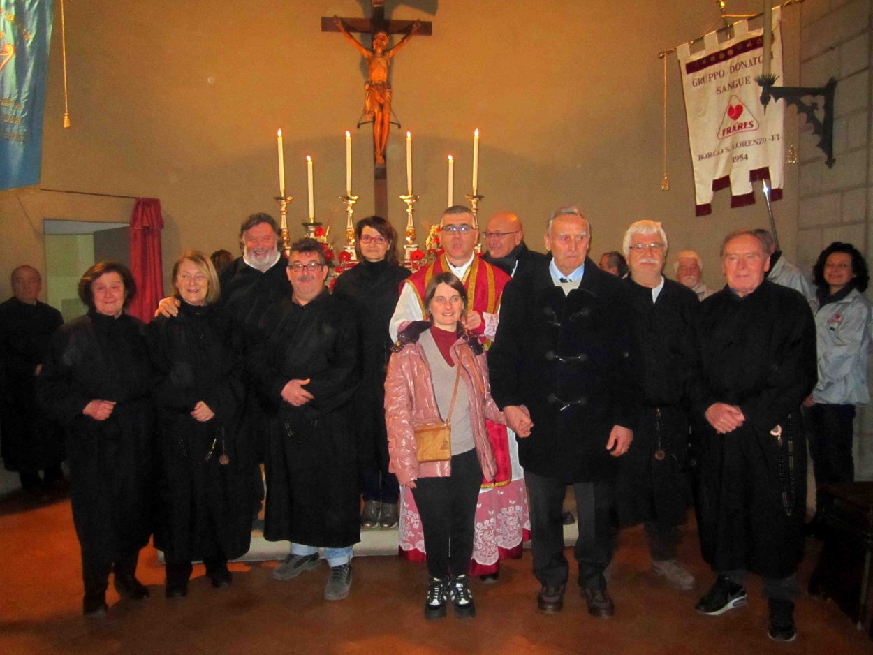 Borgo in festa per celebrare la il 170° Anniversario della Misericordia