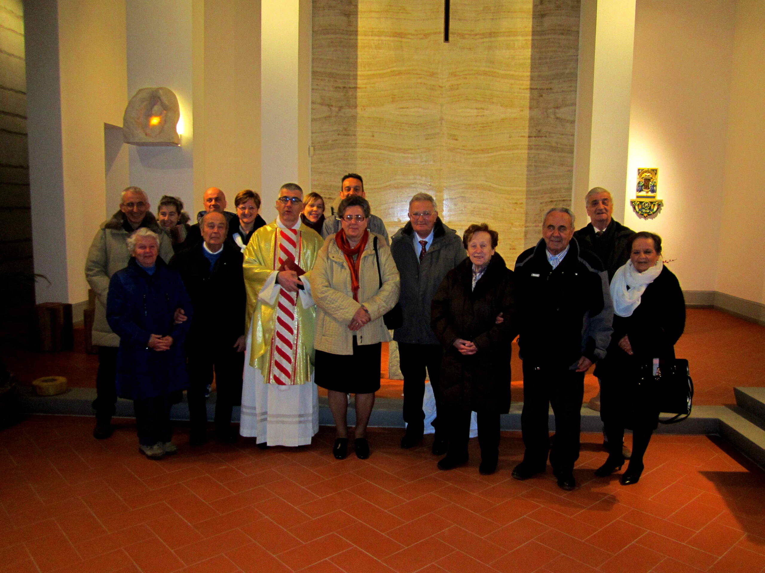 Sposi mugellani. A Sagginale la messa per i 25, 50 e 60 anni di matrimonio