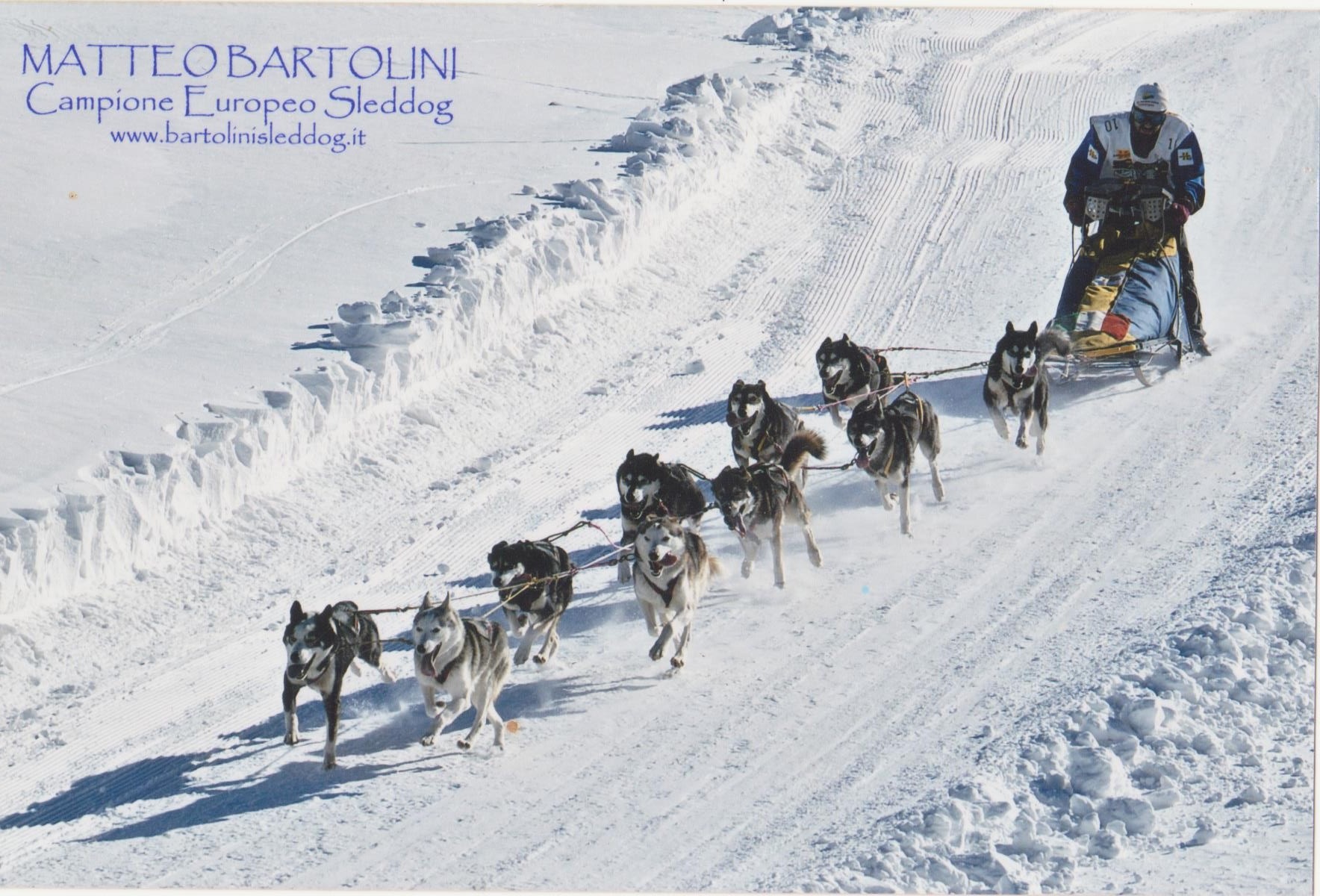 Sleddog. Un mugellano campione europeo: Matteo Bartolini