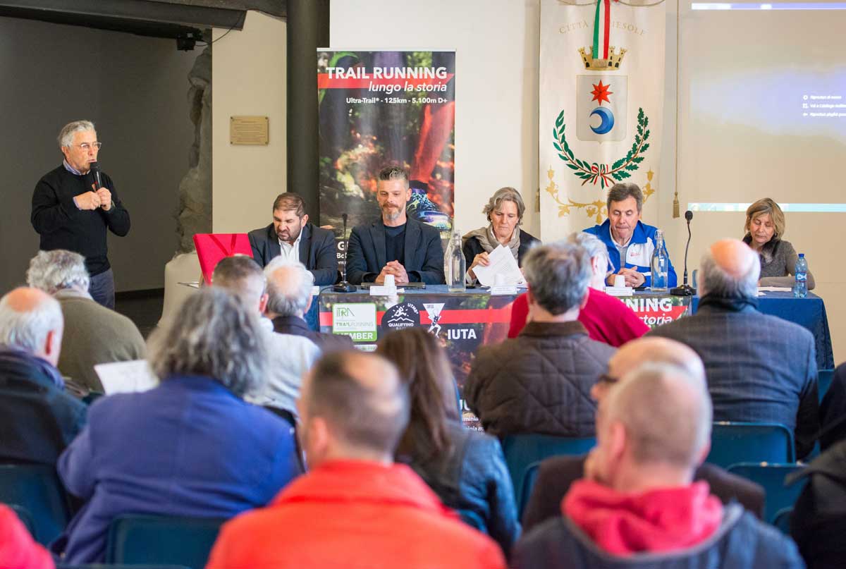 Presentata a Fiesole la prima edizione dell'Ultra-Trail® Via degli Dei