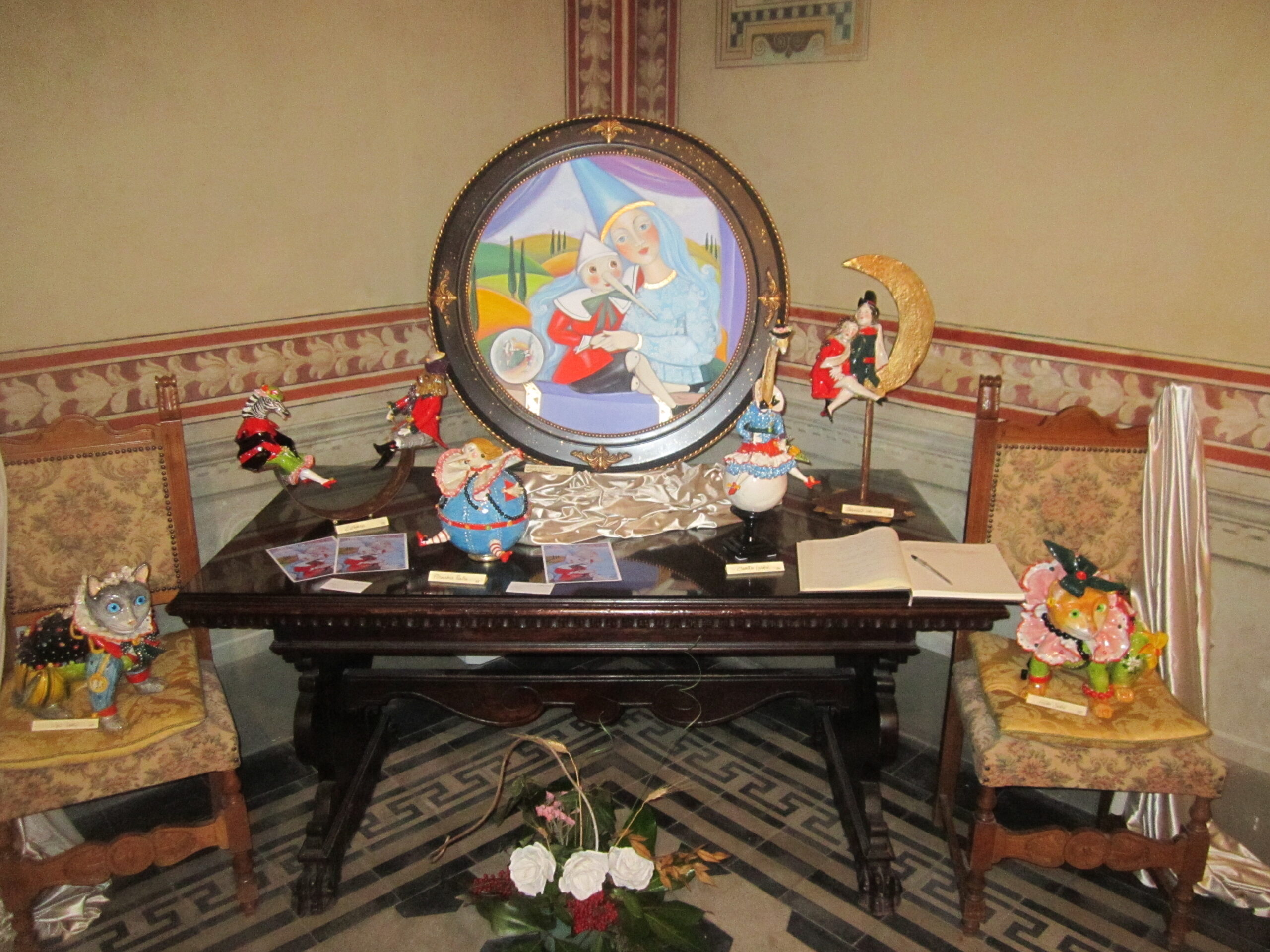 Colori e fantasia di Sandra Ferroni a Villa Pecori