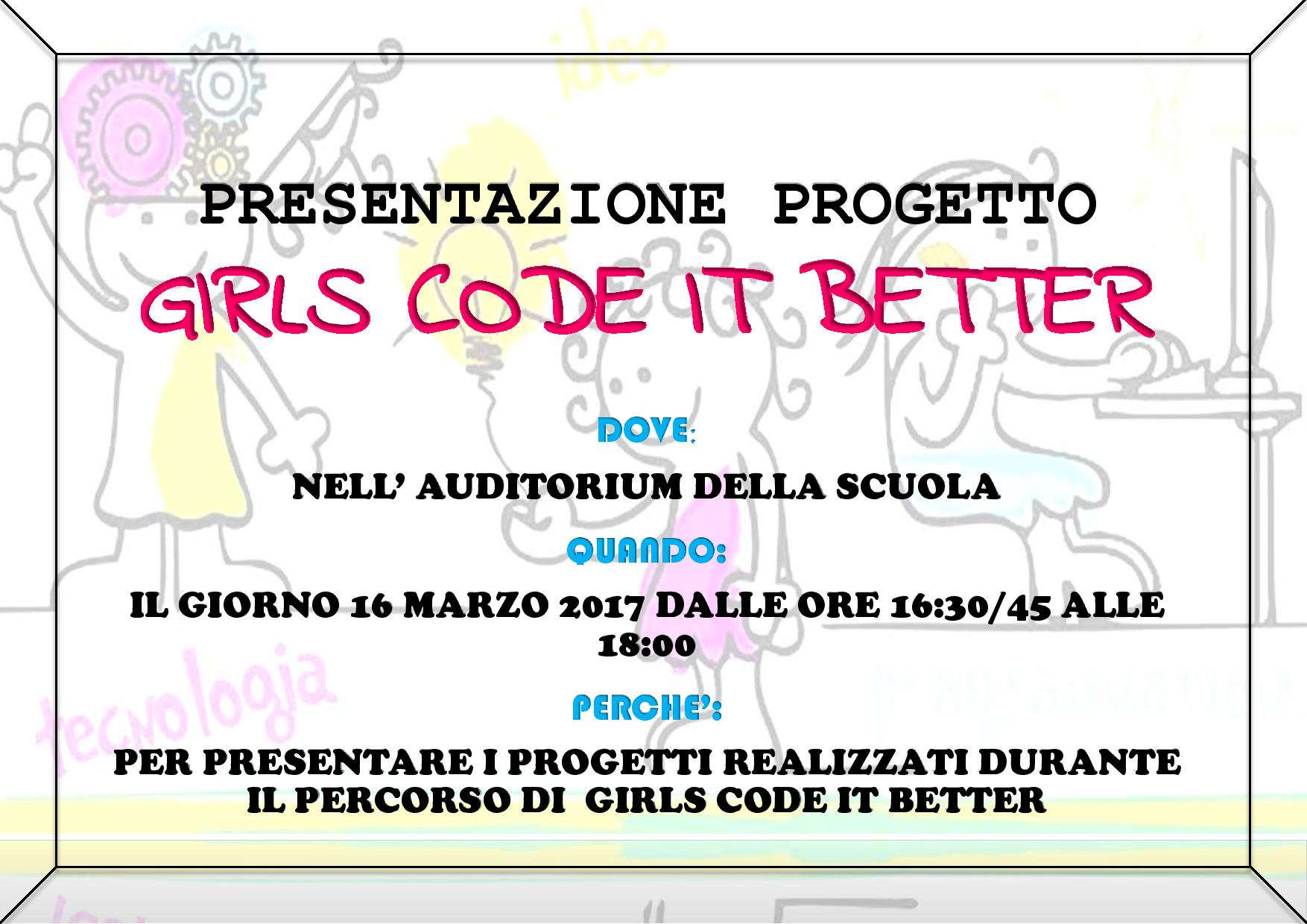 Girls Code It Better. In Mugello l'elettronica è roba da ragazze
