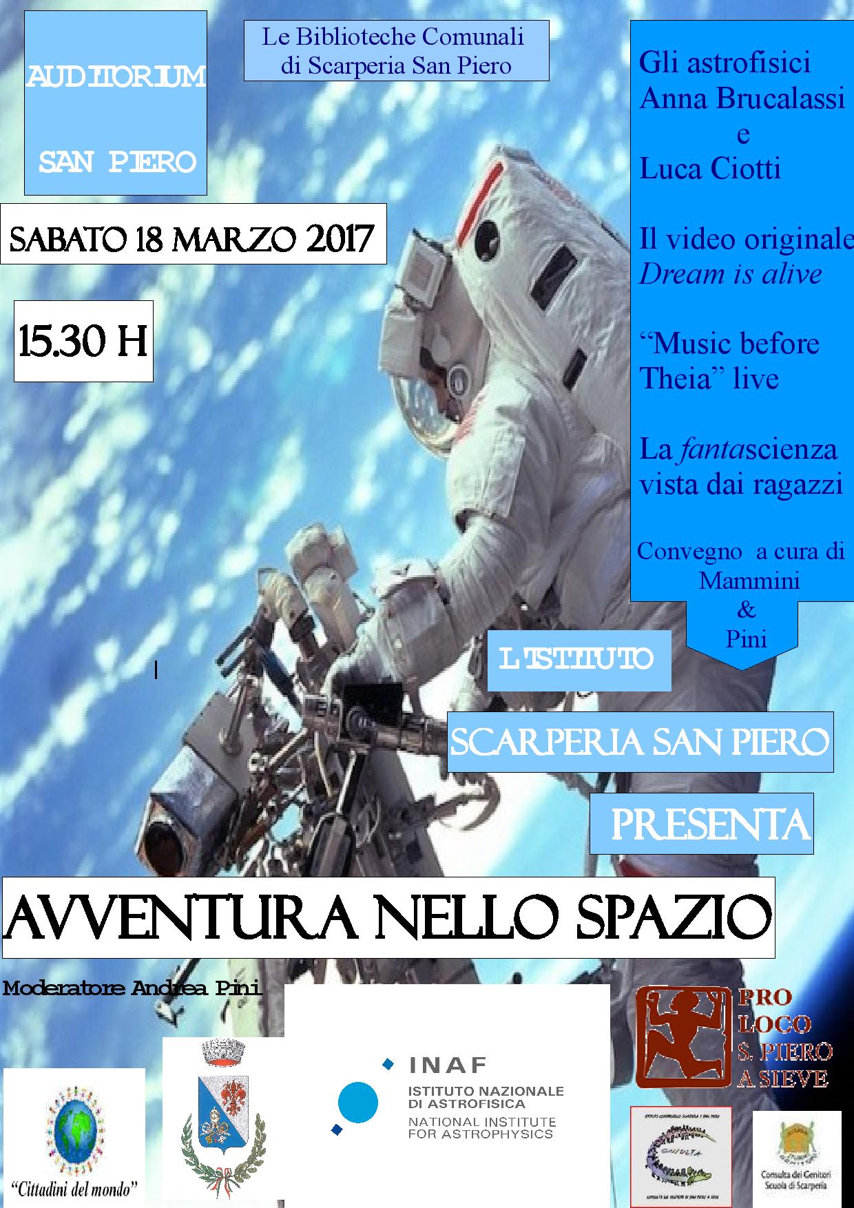 Avventura spaziale per i bambini di San Piero. La nota della consulta dei genitori