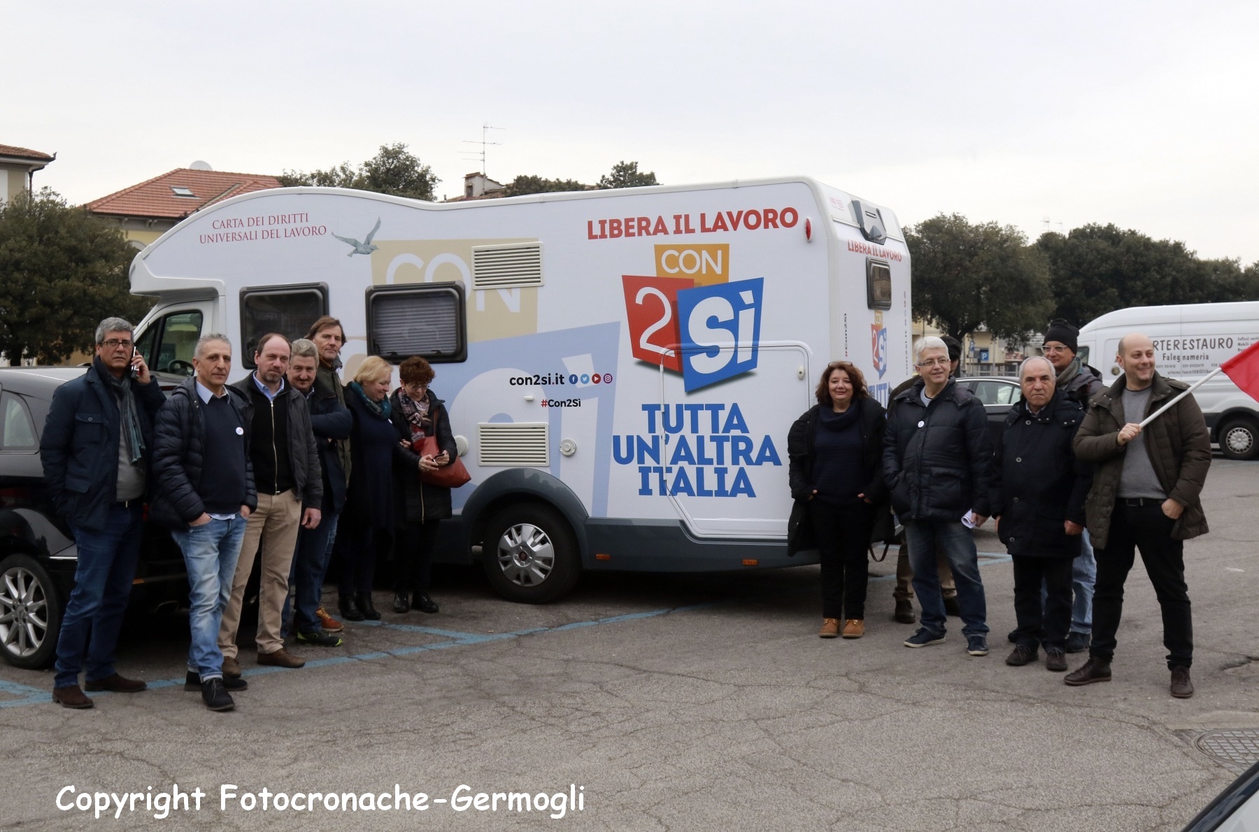 Referendum Voucher. Il Camper dei Diritti era in Mugello