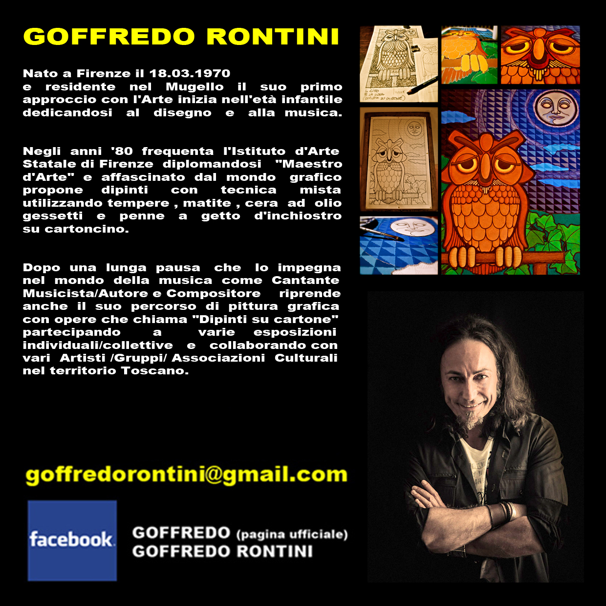 Artisti mugellani in vetrina - Goffredo Rontini