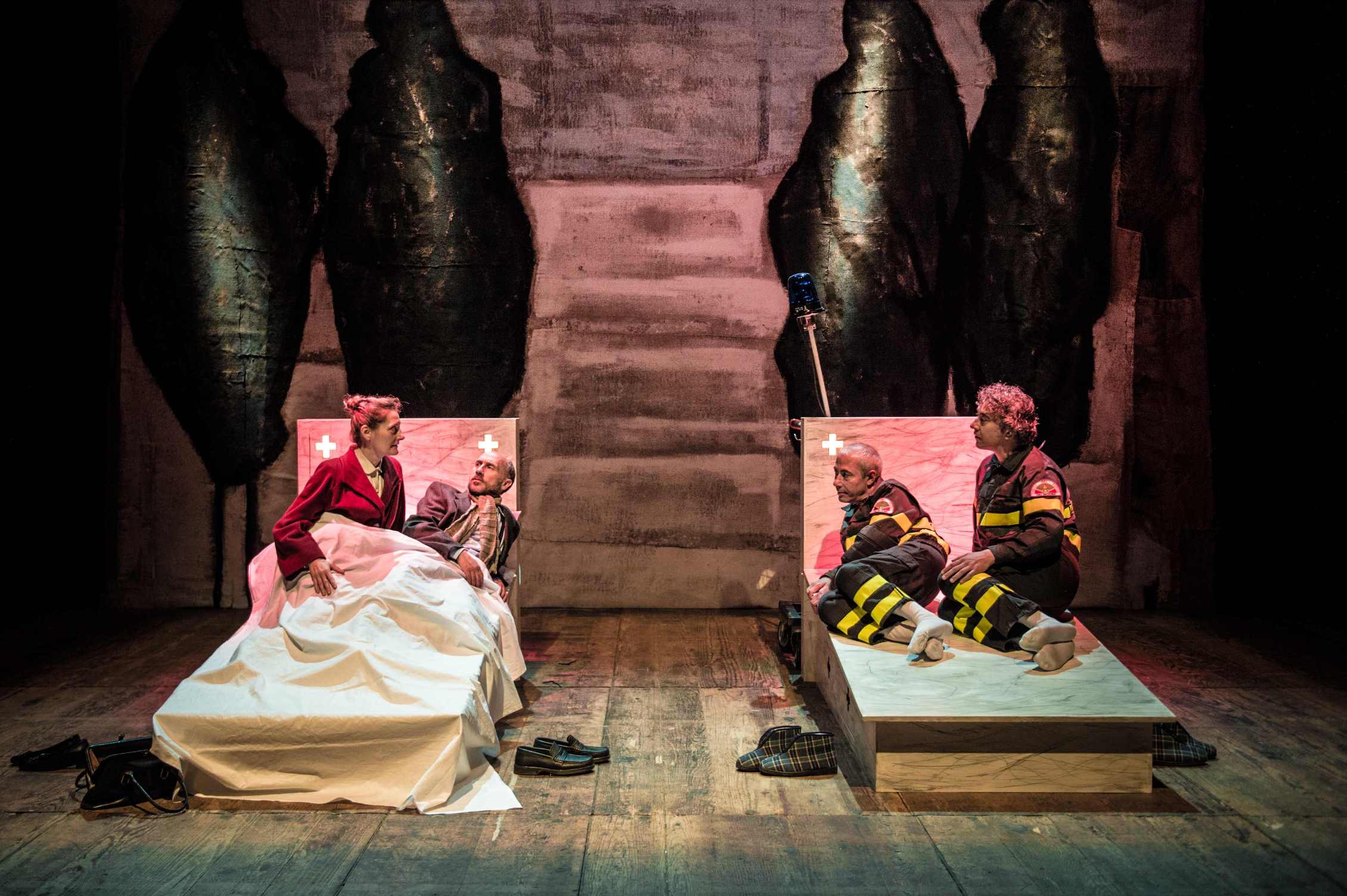 i 4 attori (Scimone, Sframeli, Weber, Cesale ) WEB