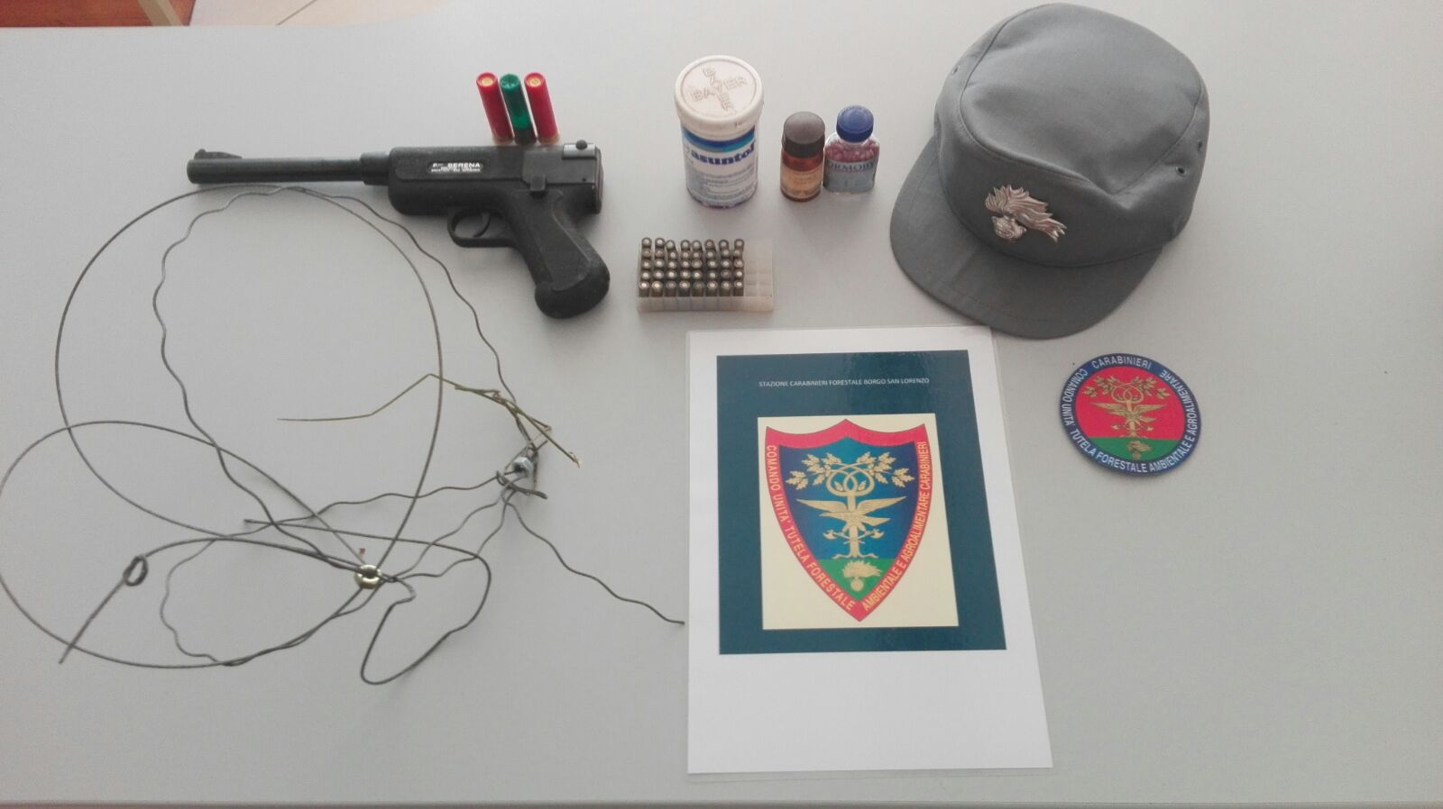 Vicchio. Bracconiere colto sul fatto dalla forestale