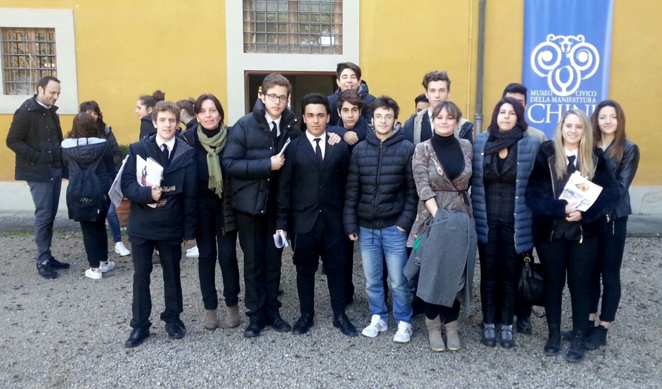 Lezione di turismo agli studenti del Chino Chini