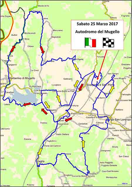 Bolidi d'epoca. Sabato e domenica il Gran Premio del Mugello, programma e tracciato