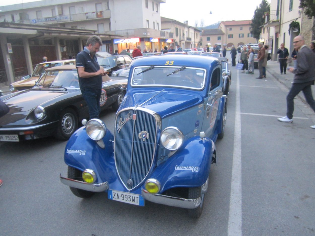 Raduno di auto d’epoca “ne fossi” a Borgo