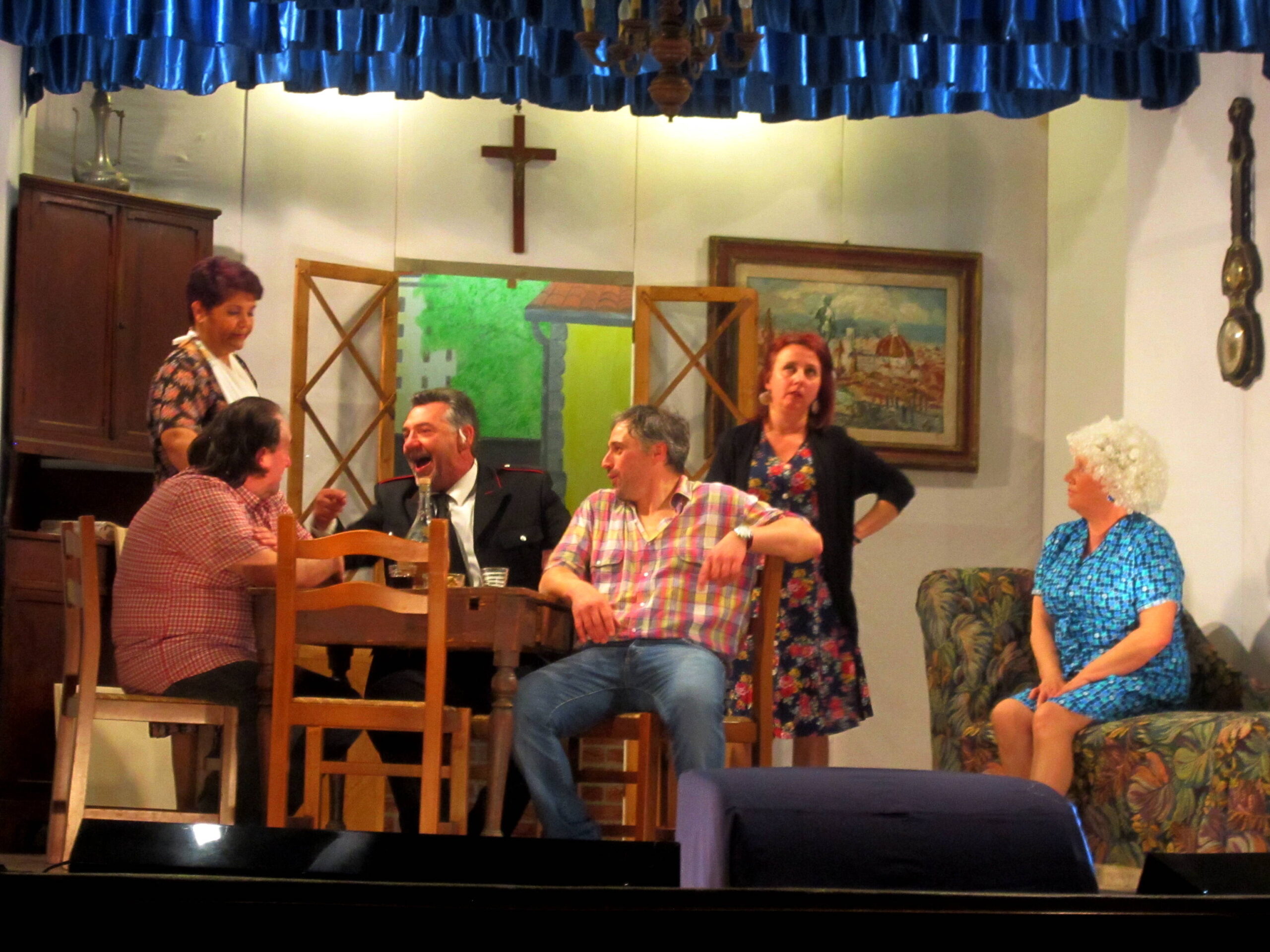 Bel successo della commedia a Piazzano a cura della Martinicca