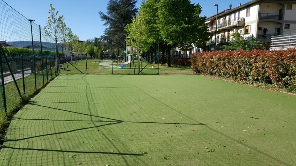 Pronta l'area gioco con la palla a Barberino