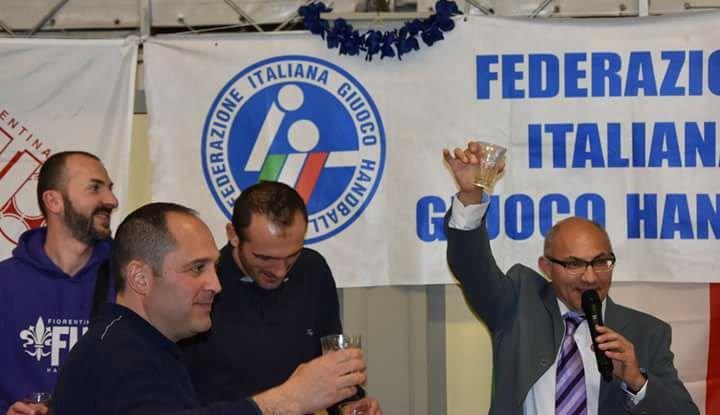 brindisi alla nuova pallamano - cena soc. 01.04.2017