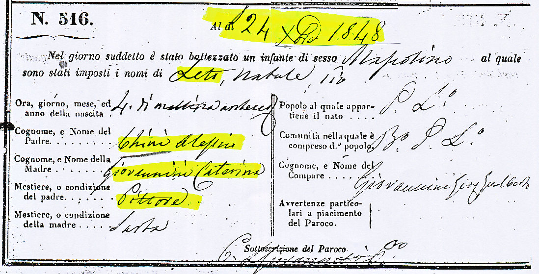 L’inaugurazione del loculo chiniano Scarperia