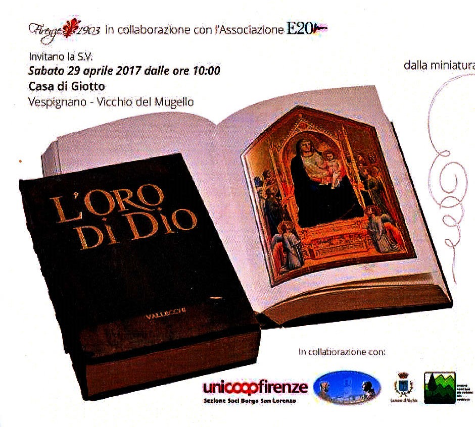 L’Oro di Dio. Dalla miniatura ai capolavori di Giotto a Vespignano