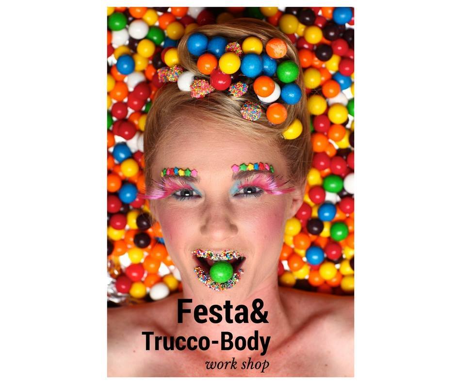 Workshop Festa & Trucco Body. Impara a truccare facilmente con Festa e Festa