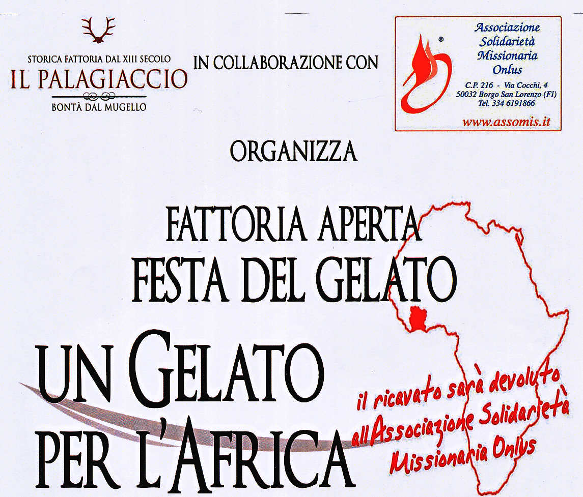 Un Gelato per l’Africa. Iniziativa a favore della missione di Don Pasquale Poggiali