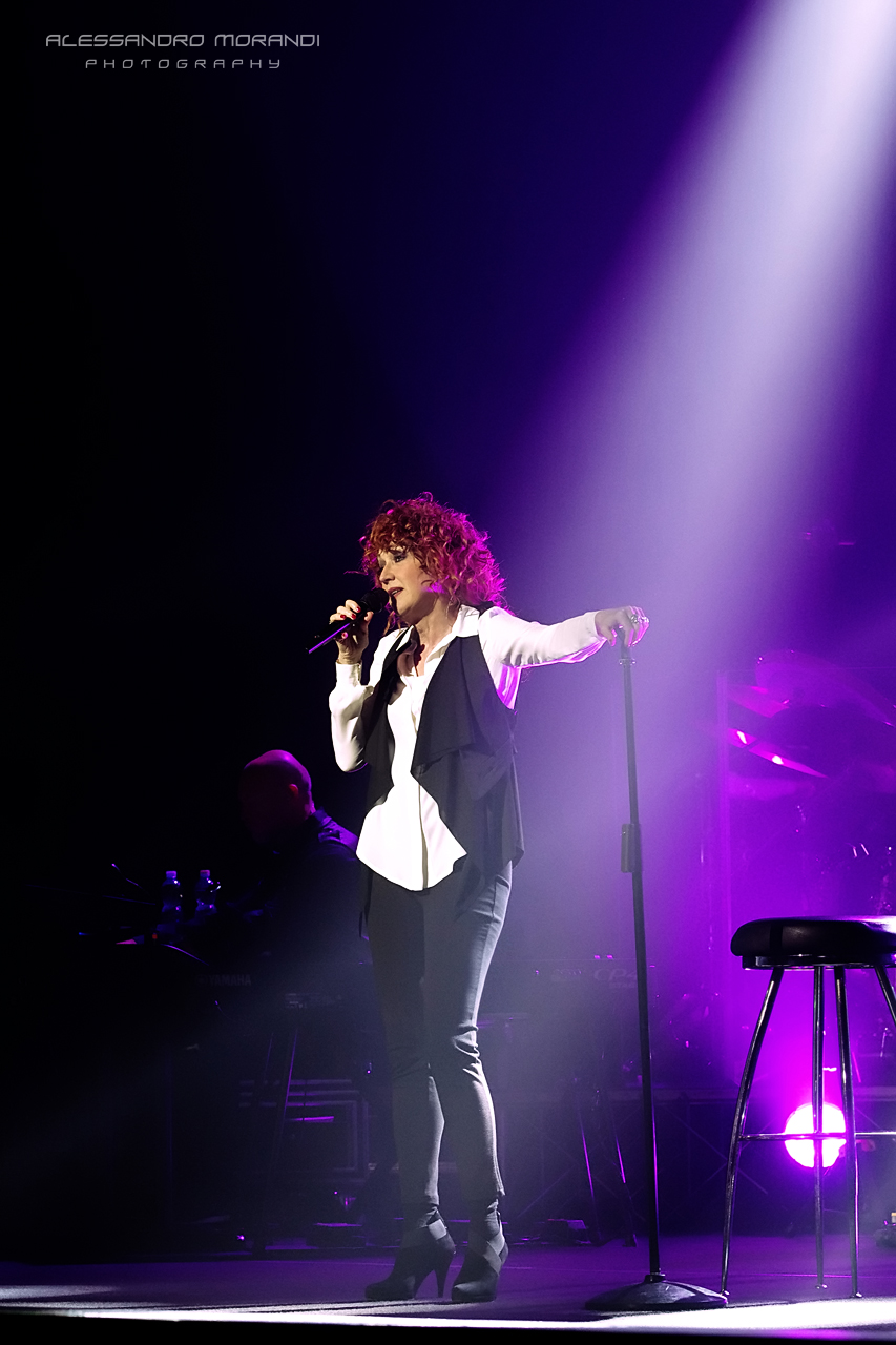 Fiorella Mannoia a Firenze. Foto, ed emozioni, dal concerto