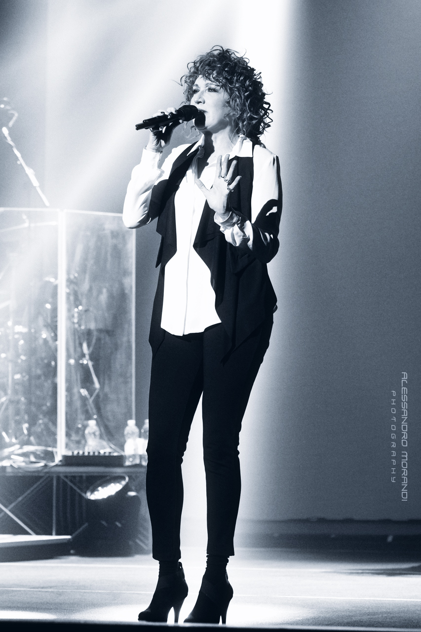 Fiorella Mannoia a Firenze. Foto, ed emozioni, dal concerto