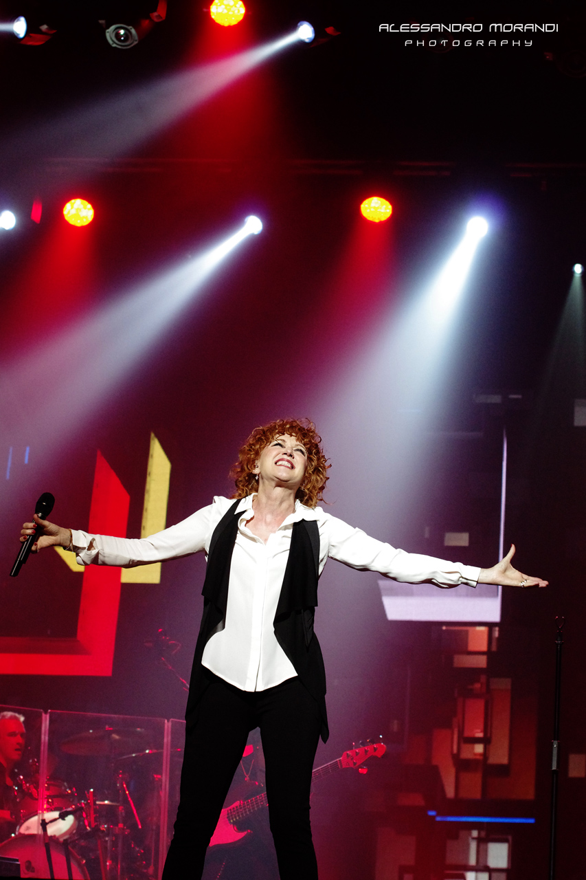 Fiorella Mannoia a Firenze. Foto, ed emozioni, dal concerto