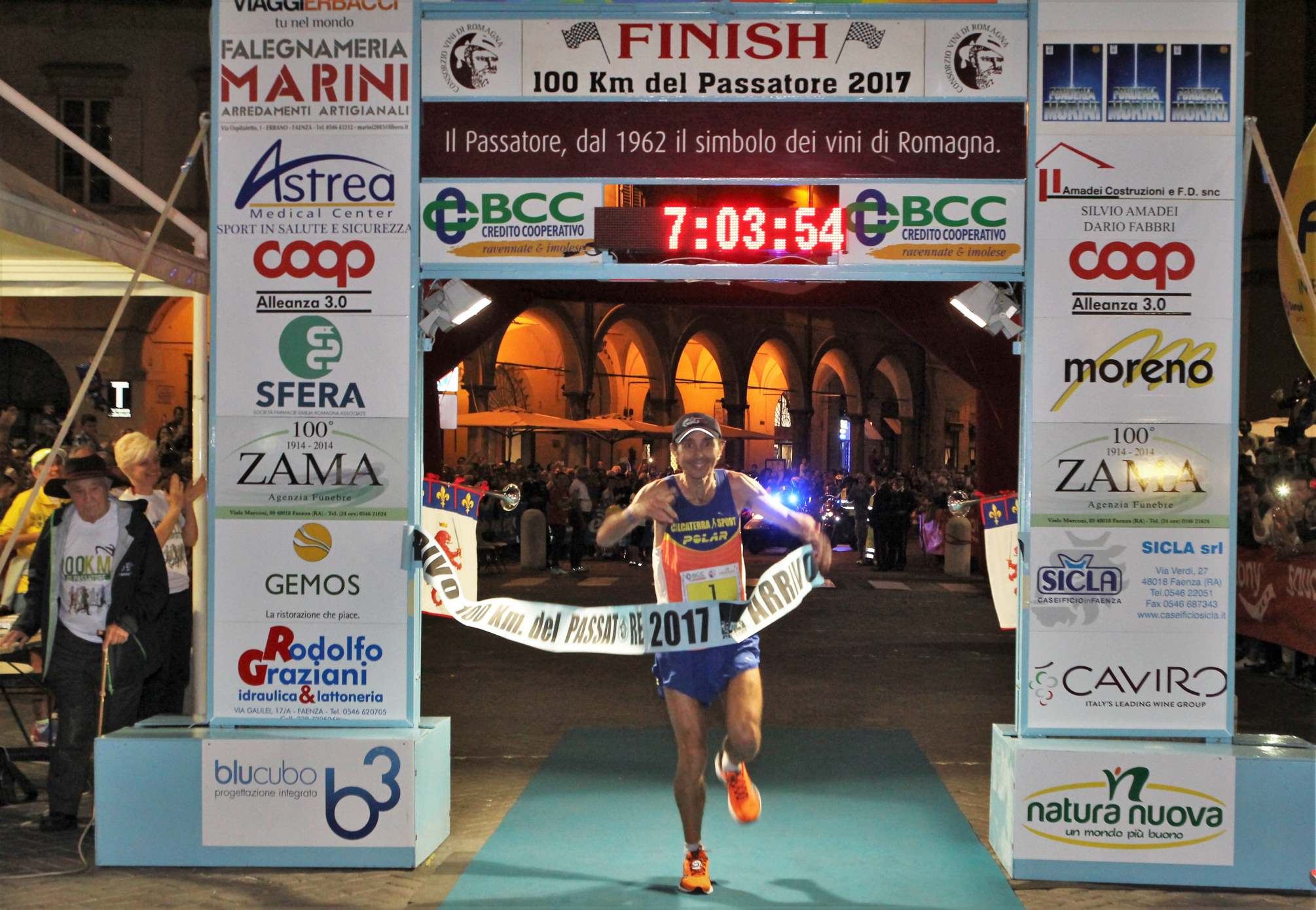 Passatore, tutti i numeri. La cronaca della gara nella nota ufficiale