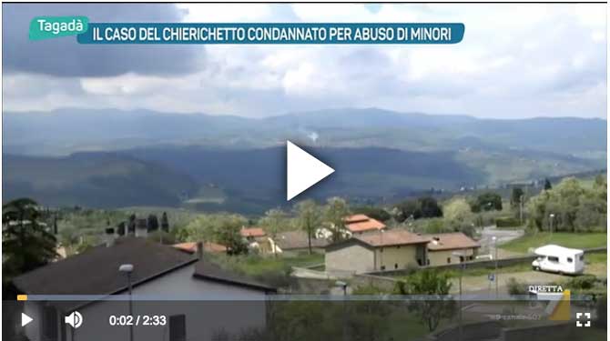 Anche La Zanzara e Tagadà sul caso di Rodolfo Fiesoli chierichetto