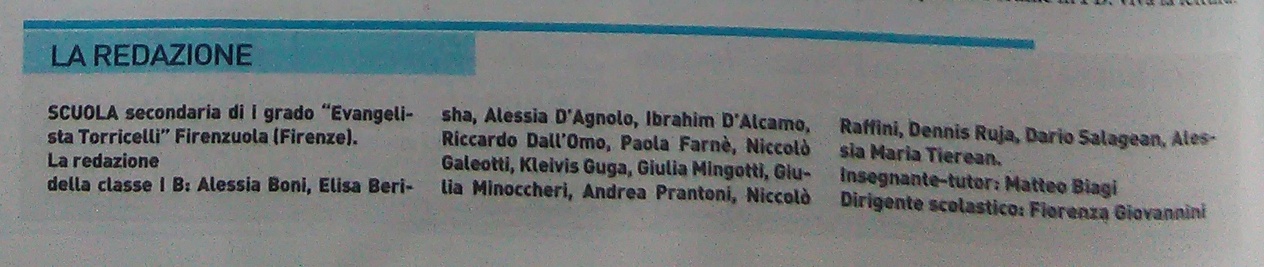 Leggere fa bene! Lo dicono i ragazzi di Firenzuola, al Campionato di Giornalismo