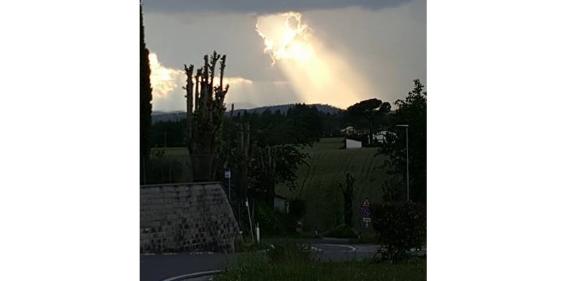 Tramonto a Sant'Agata. Foto del giorno