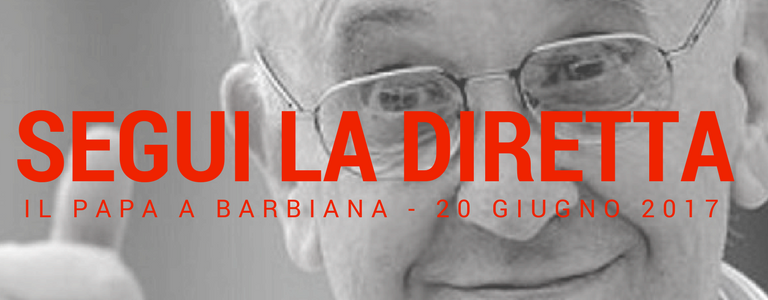 Il Papa Francesco a Barbiana per Don Milani