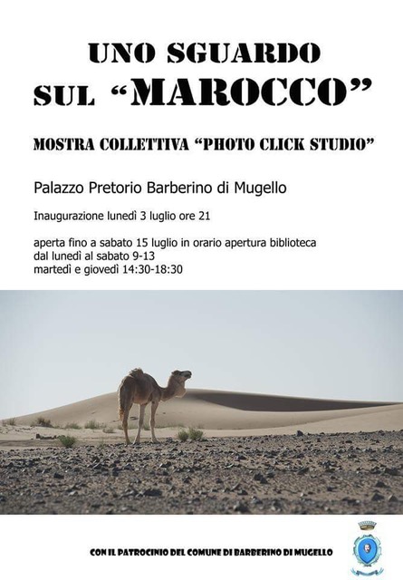 Barberino. Dal 3 al 15 luglio mostra fotografica Uno sguardo sul “Marocco