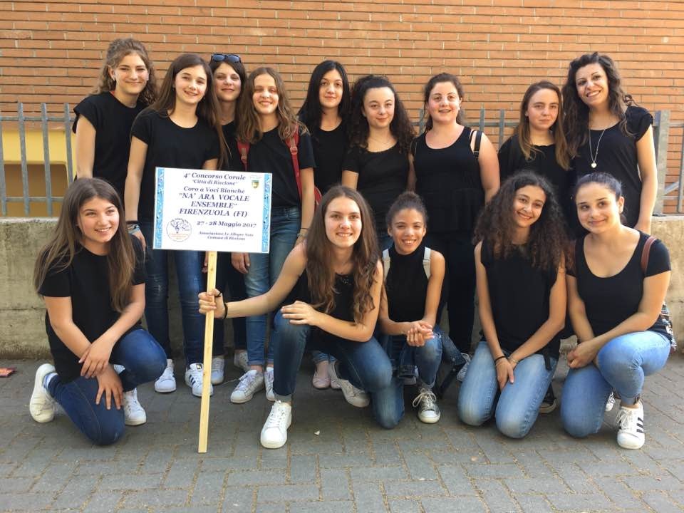 Na’ara . Il giovane coro di Firenzuola premiato a Riccione