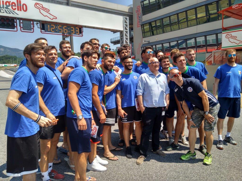 La Nazionale Italiana IN PISTA all'Autodromo del Mugello Giovedì 22.06.2017