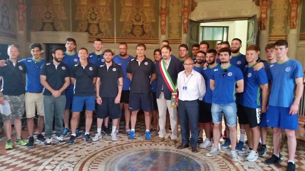 La Nazionale Italiana ricevuta dal Sindaco di Borgo SL Ven 23.06.2017