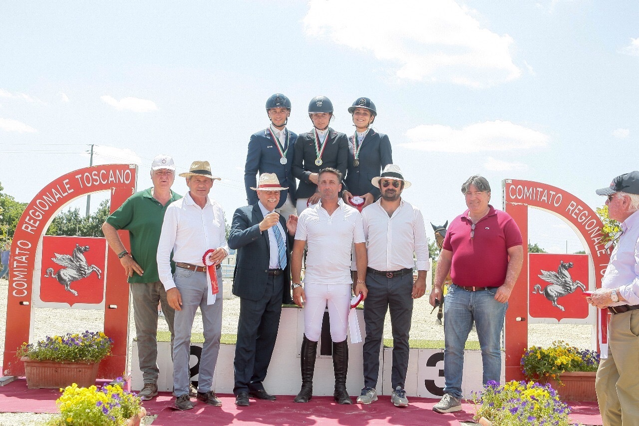 Equitazione. Andrea Torelli medaglia argento e campione toscano