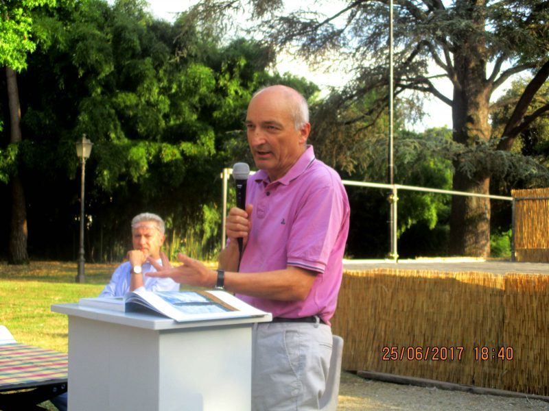 Anche Giotto all’interno degli artigiani in villa. Foto dell'evento