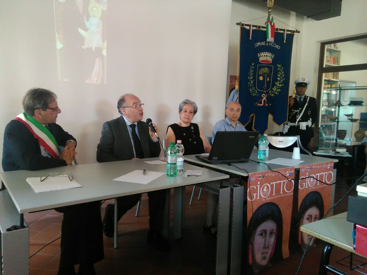 Vicchio. In corso l' inaugurazione dell' itinerario per Giotto