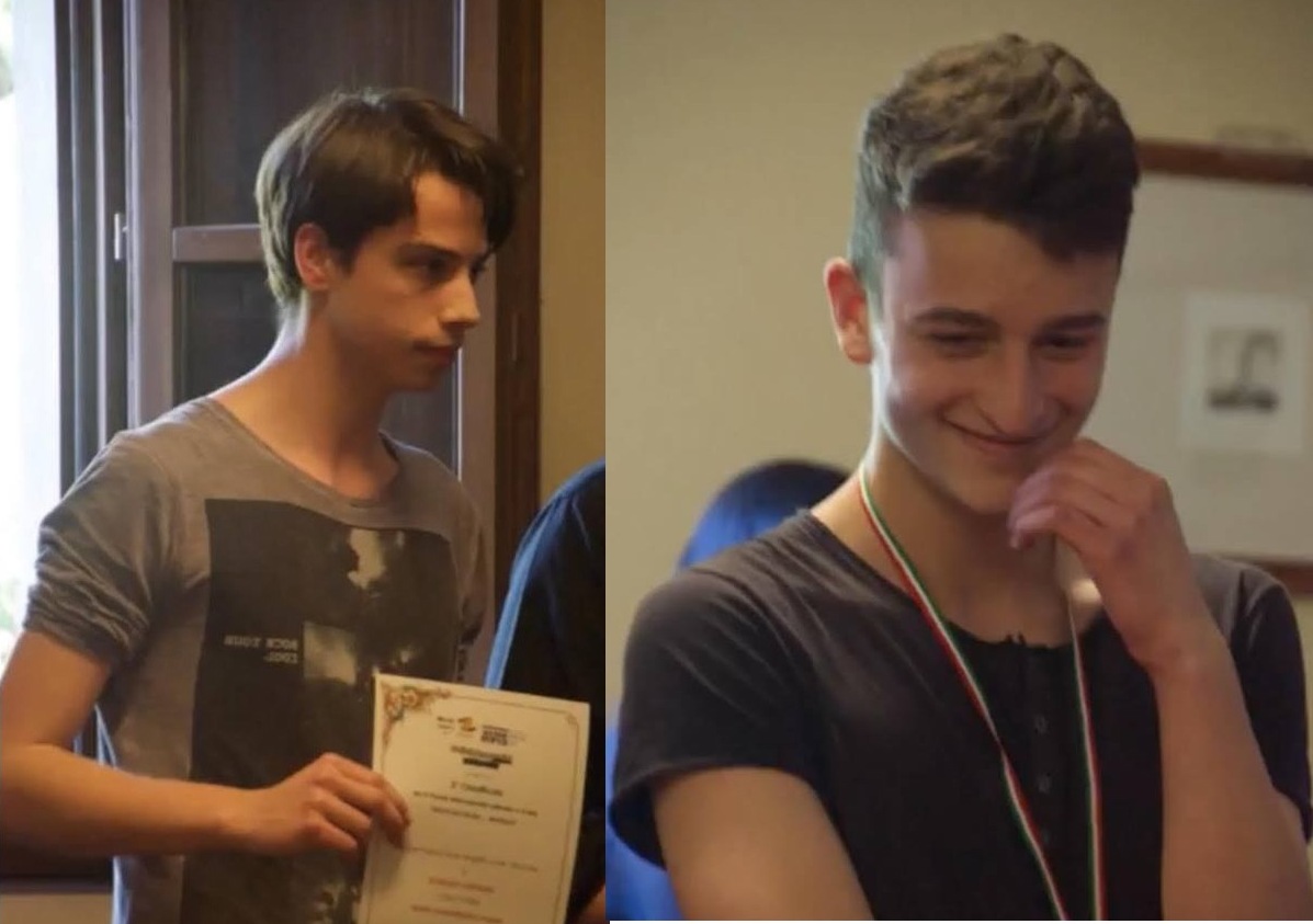 Cristiano e Leonardo. I due studenti del Giotto Ulivi premiati al concorso letterario