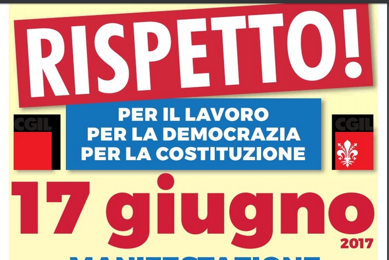 Sabato manifestazione contro i Voucher. Pullman dal Mugello, come partecipare