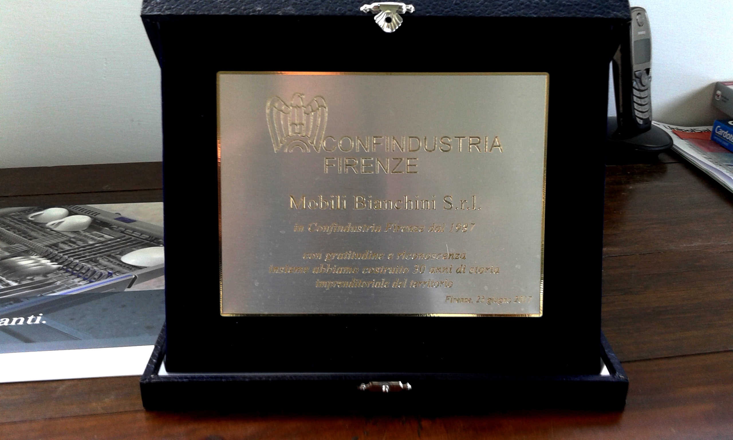 Mobili Bianchini, una storia mugellana. 'Premiata' da Confindustria Firenze