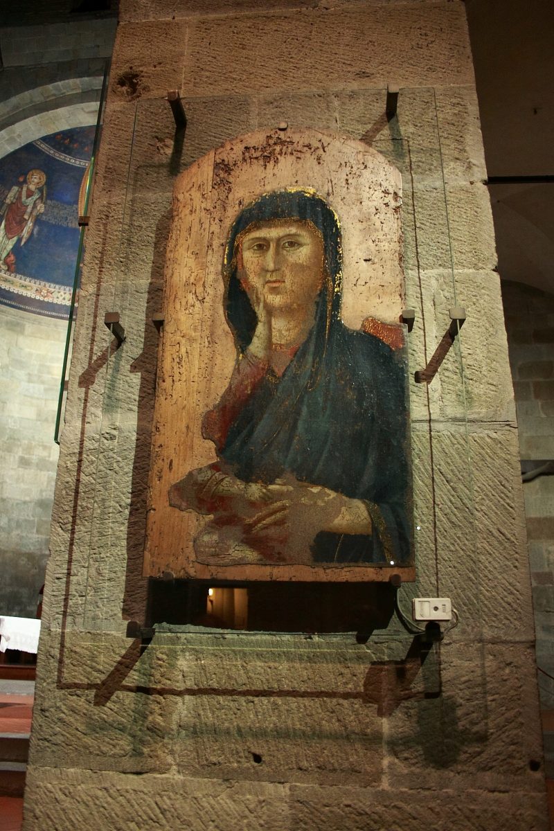 Giotto a Borgo. Ecco come fu trasformata la Madonnina con il primo restauro