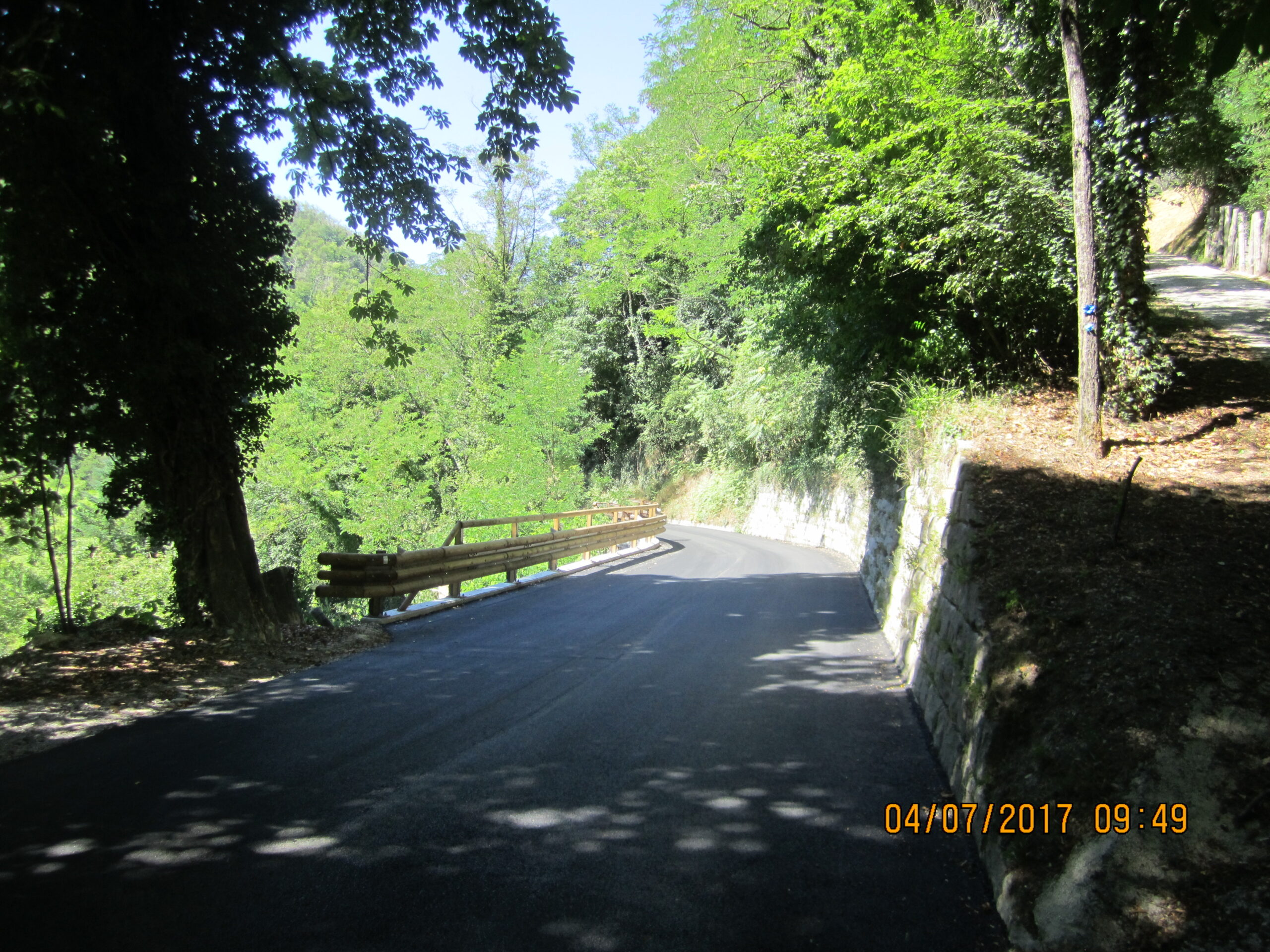 Nuova strada per Villore. La nota del comune sulla conclusione lavori