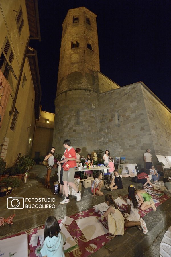 Mercoledi nel Borgo fra favole, disegni, giochi. Cronaca della serata