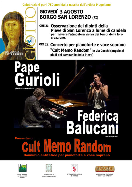 Nel Mugello sotto il Cielo di Giotto . Continuano le celebrazioni a Borgo